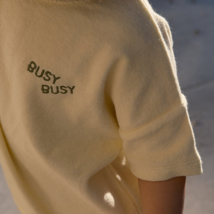 YOOKIND | BUSY BUSY FROTTE T-SHIRT